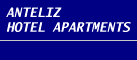 Logo, ANTELIZ HOTEL APARTMENTS, Φηρά, Σαντορίνη, Κυκλάδες
